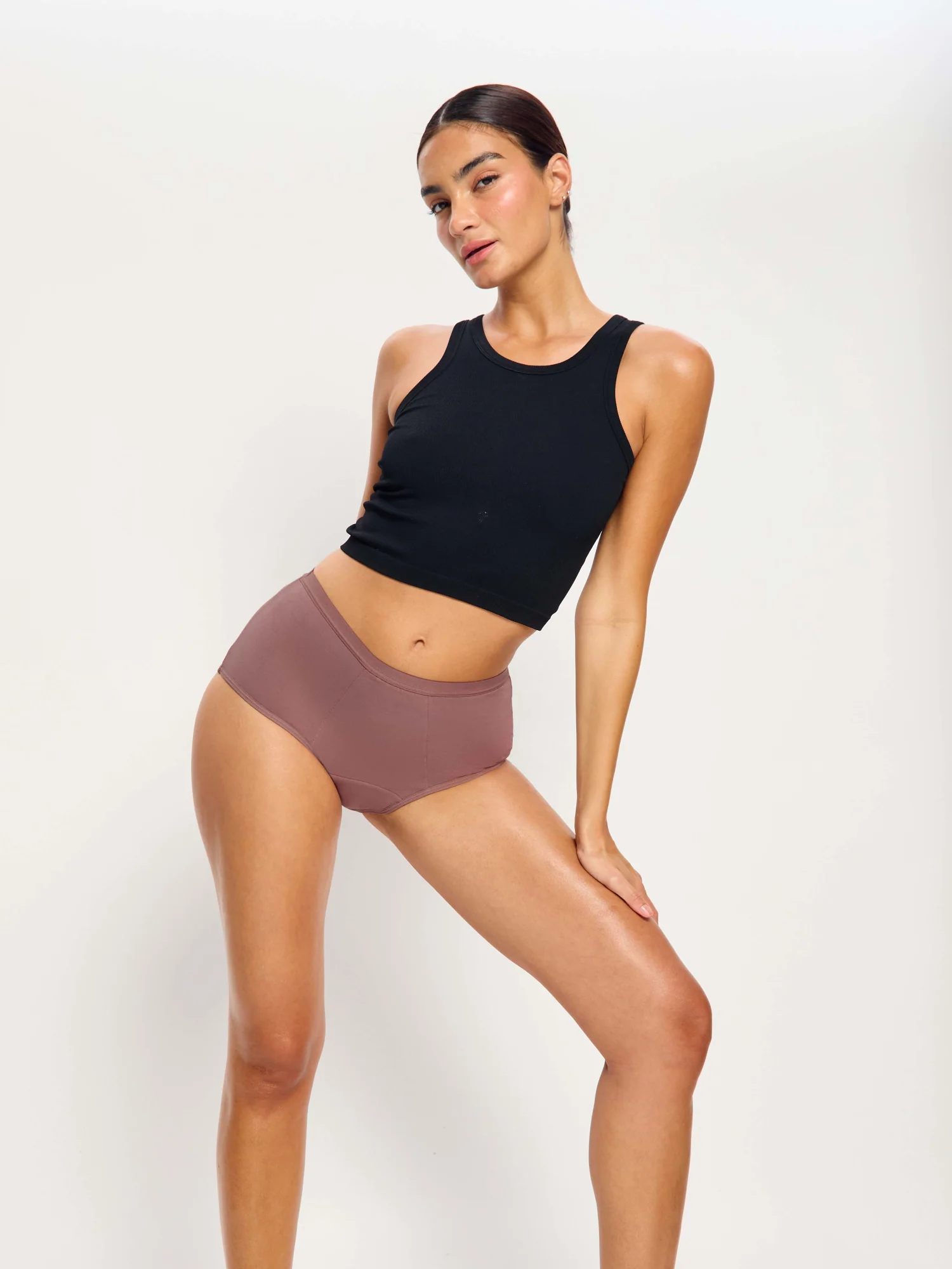 Basic Full Brief 3 Pack Super Subtle Umber/Plain Pink/Composure Blue - Image 8