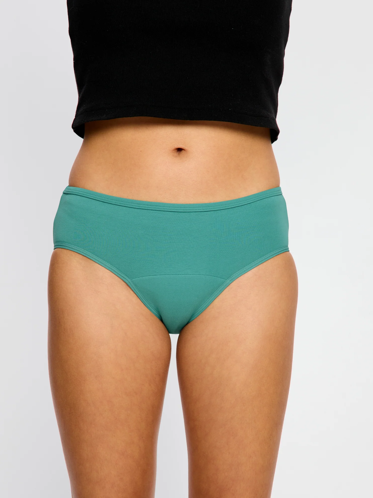 Basic Mid-Rise Brief 3 Pack Moderate Bedrose Pink/Teal Green/Purple Tonic - Image 7