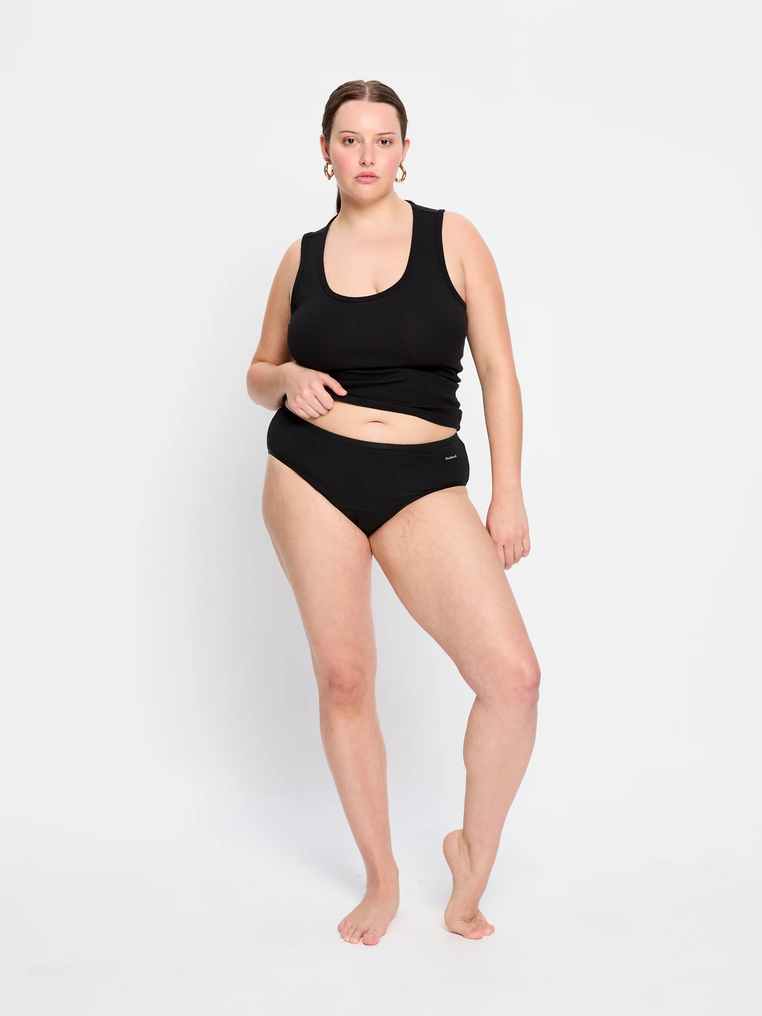 Basic Mid-Rise Brief Super Black - Image 3
