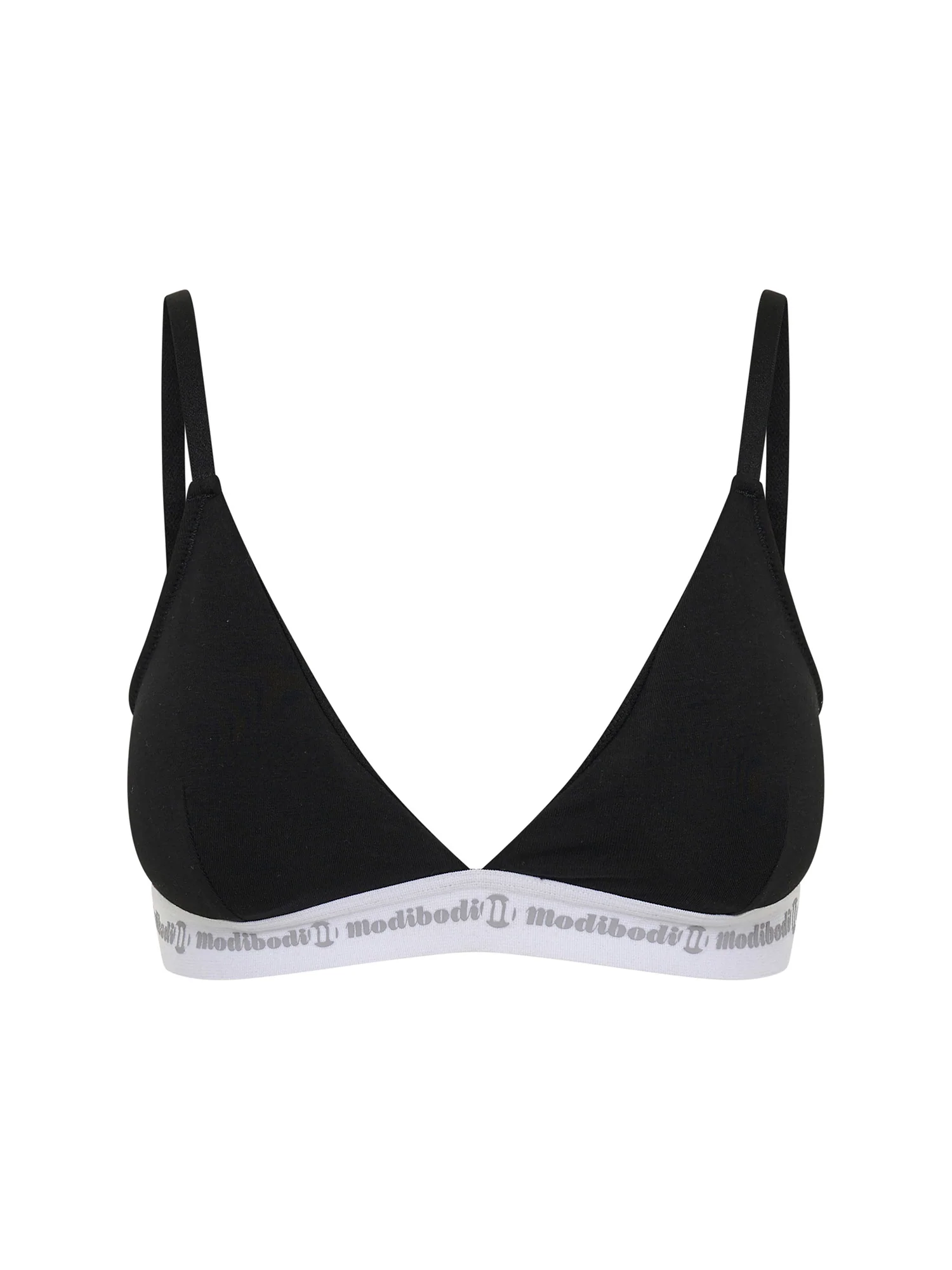 Basic Triangle Bralette Black - Image 5
