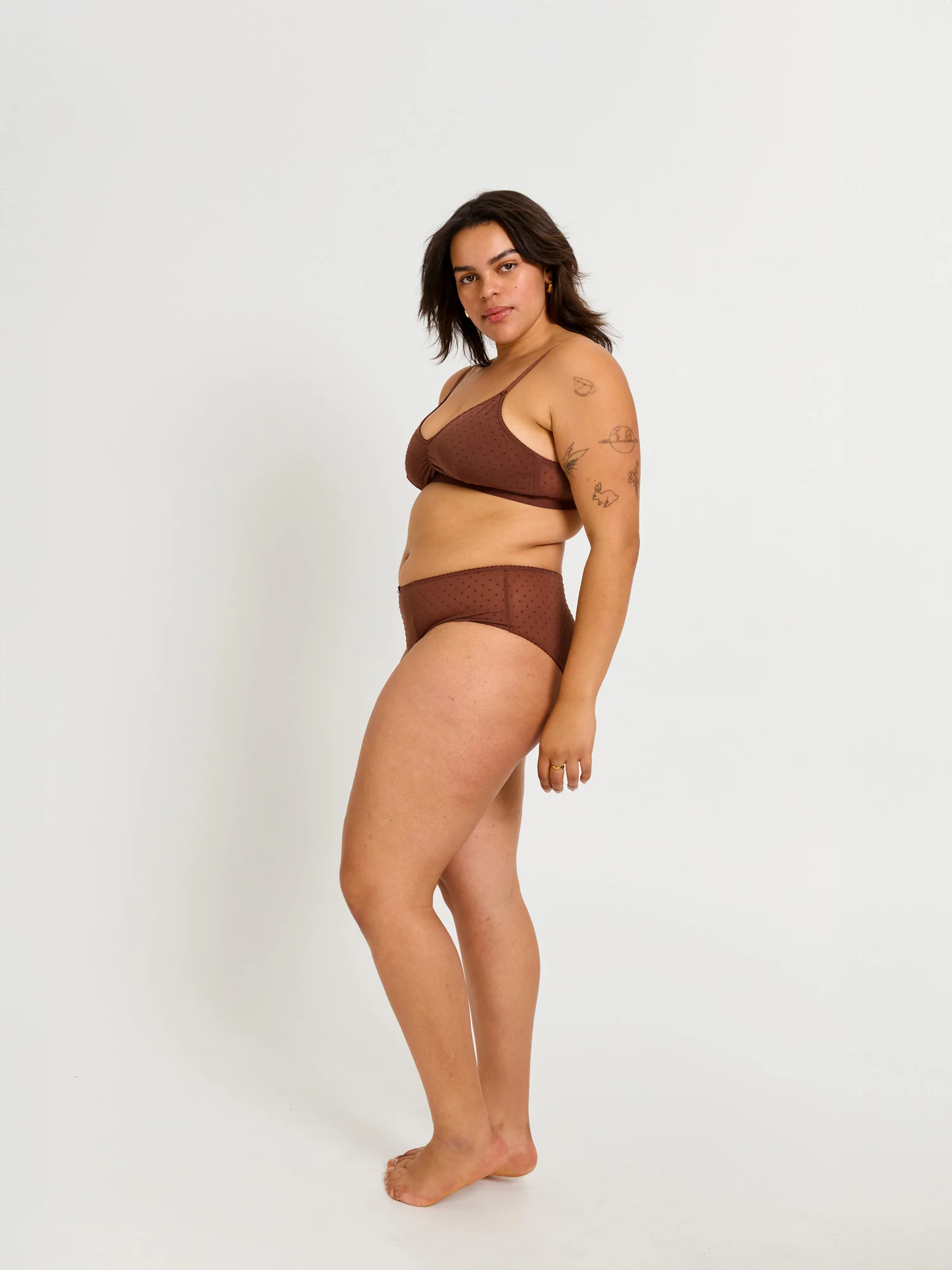 Boudoir Bralette Espresso - Image 3
