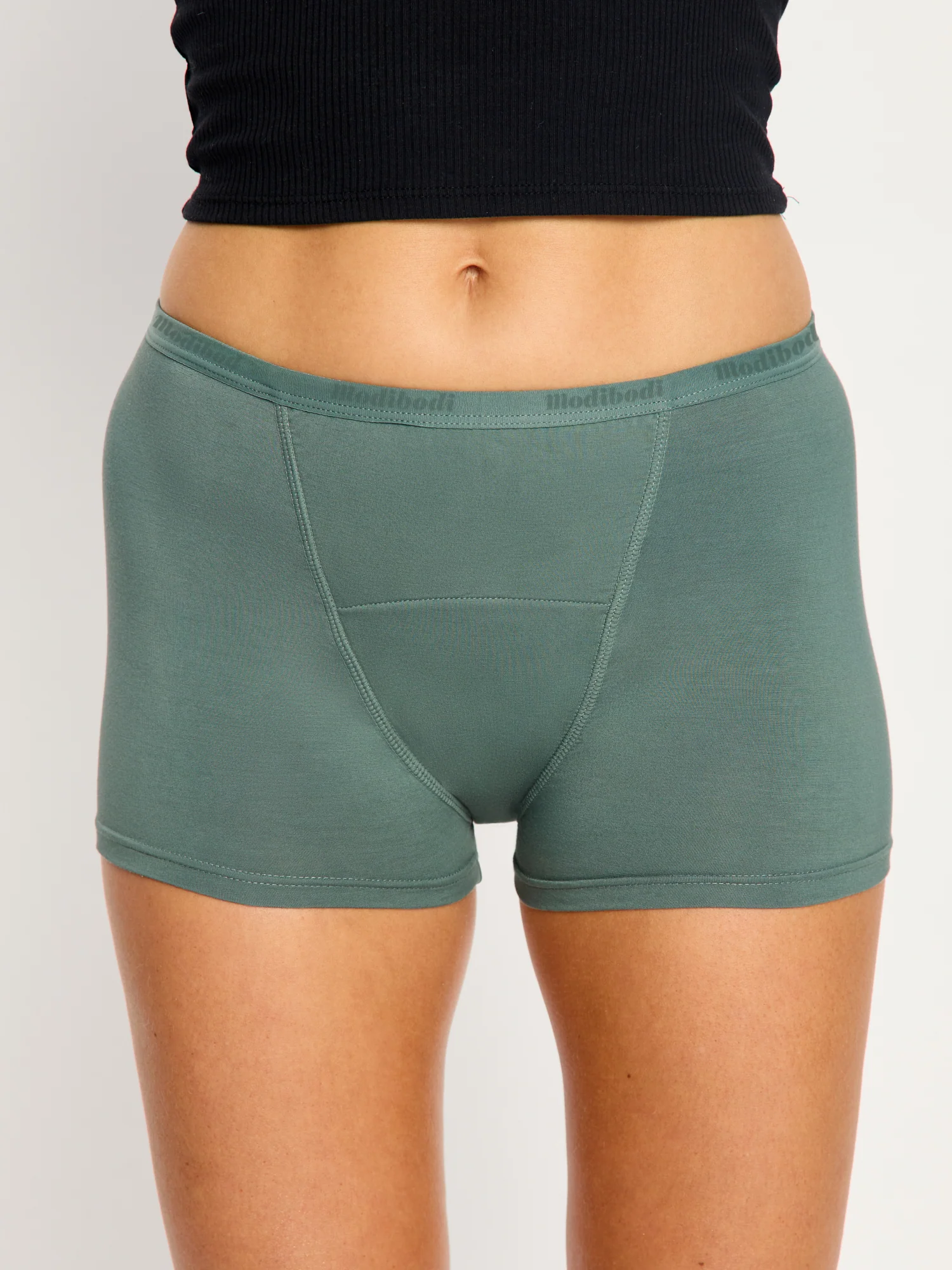 Classic Boyshort Super Nocturnal Green - Image 4