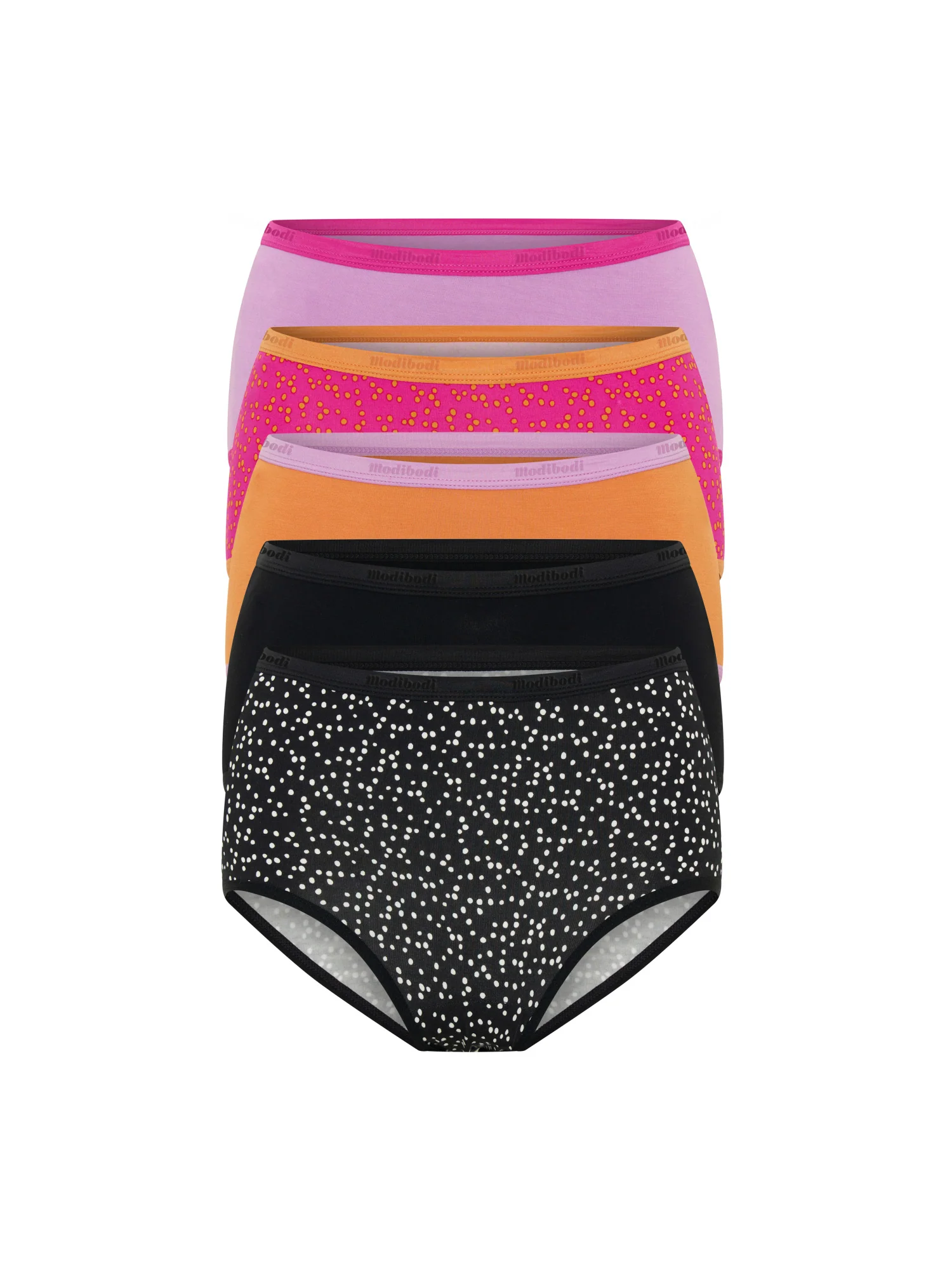 Classic Full Brief Everyday Pack Polka Dot Multi - Image 32