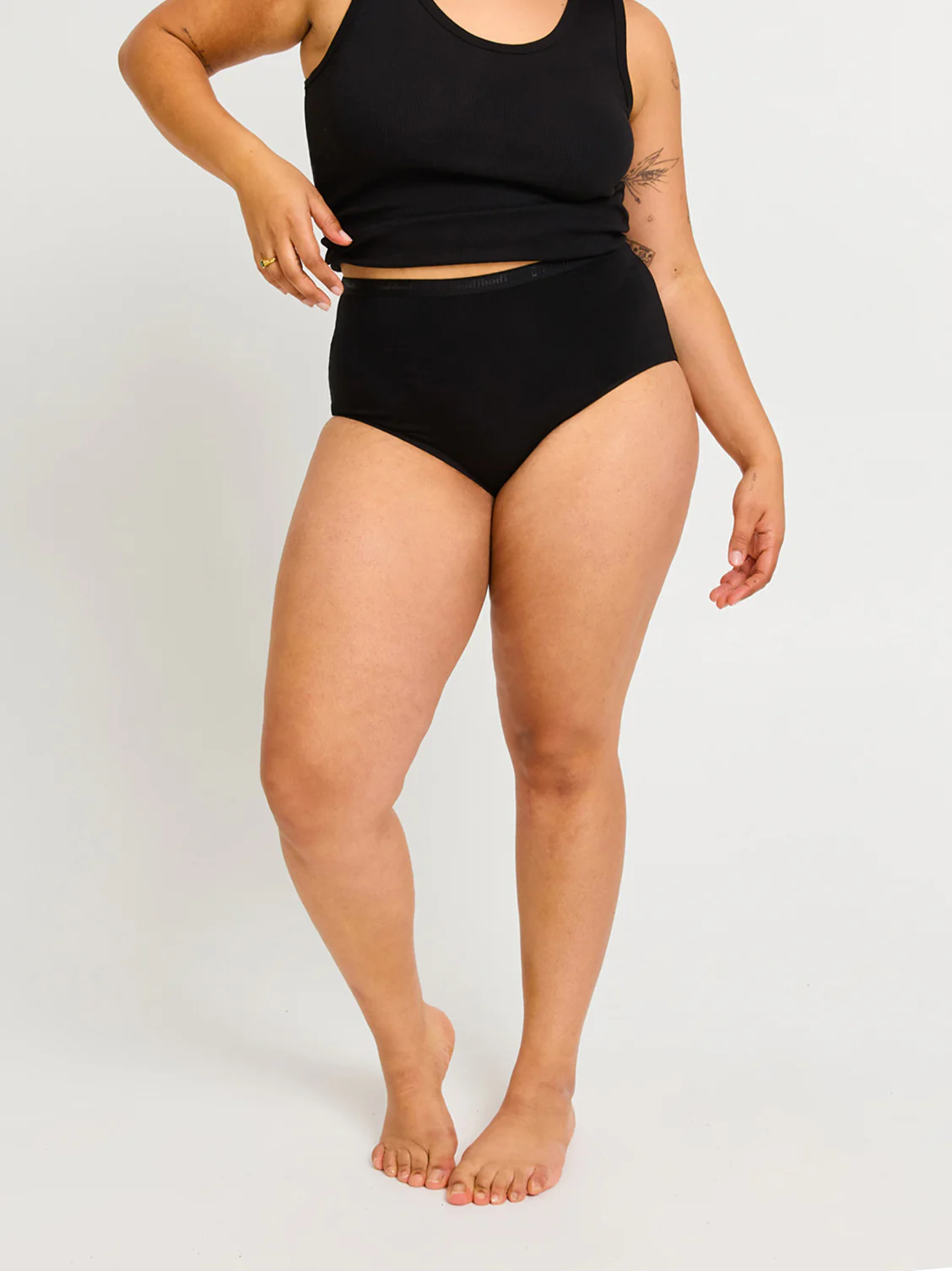 Classic Full Brief Moisture Wicking Black - Image 3