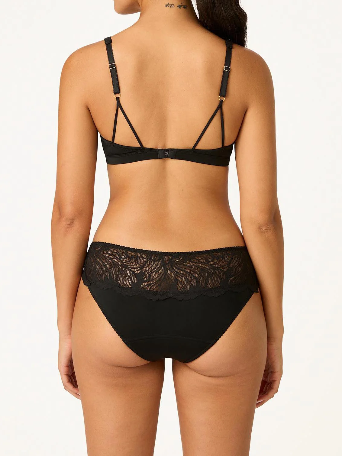 Ines Midi Brief Moderate Noir Black - Image 5