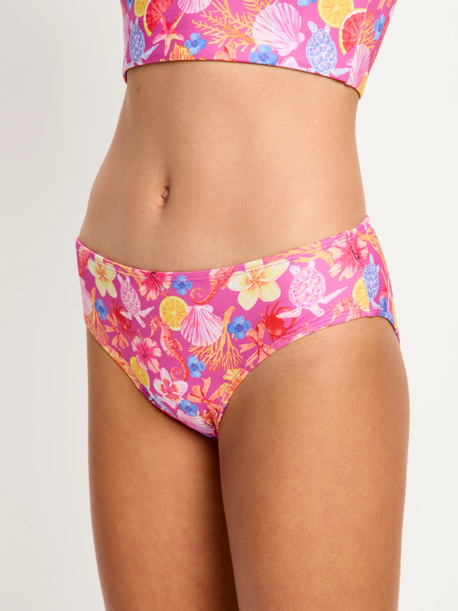 Marine Dream Teen Swimwear Bikini Brief Light Tropicana Crush - Image 3
