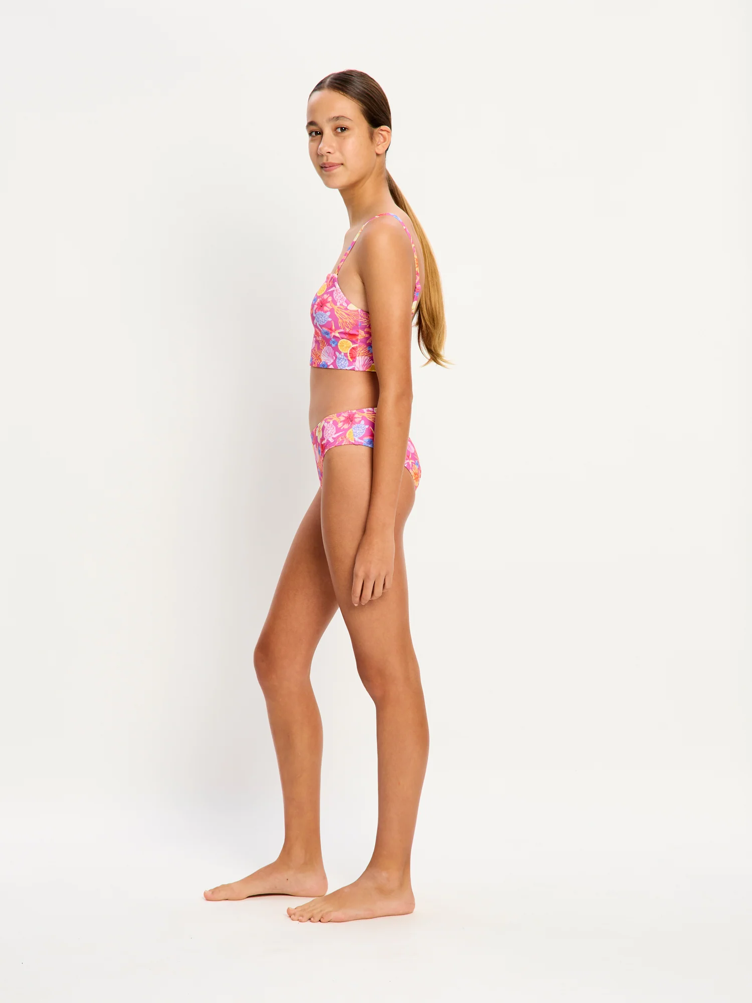 Marine Dream Teen Swimwear Bikini Brief Light Tropicana Crush - Image 5