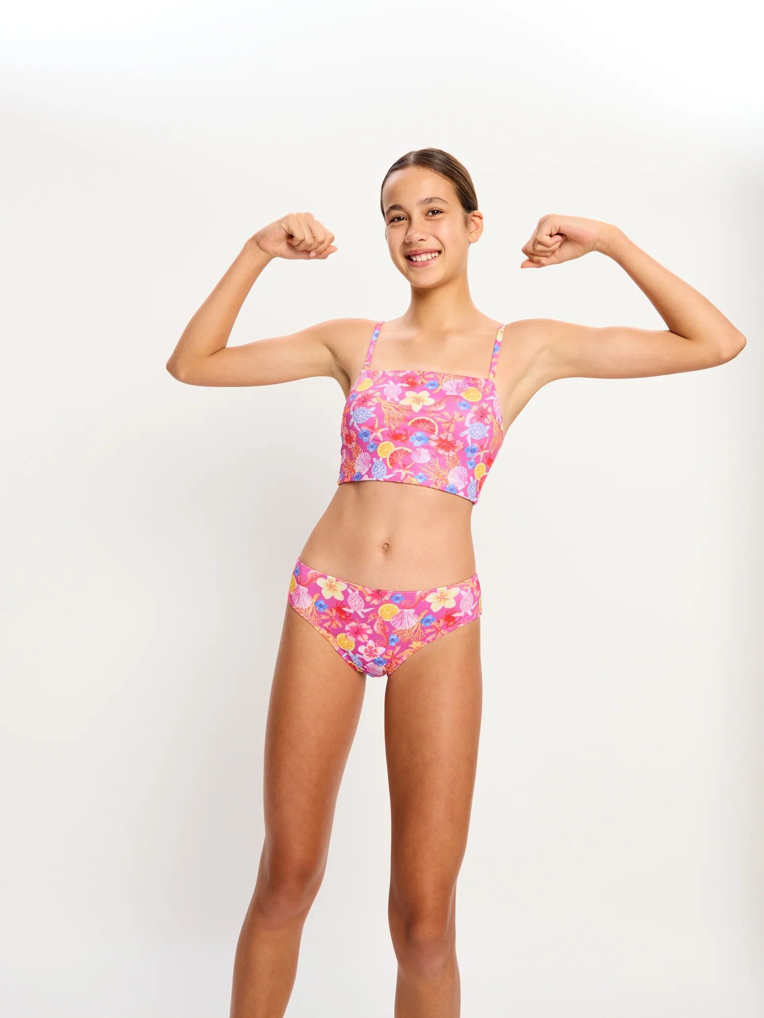 Marine Dream Teen Swimwear Bikini Brief Light Tropicana Crush - Image 7