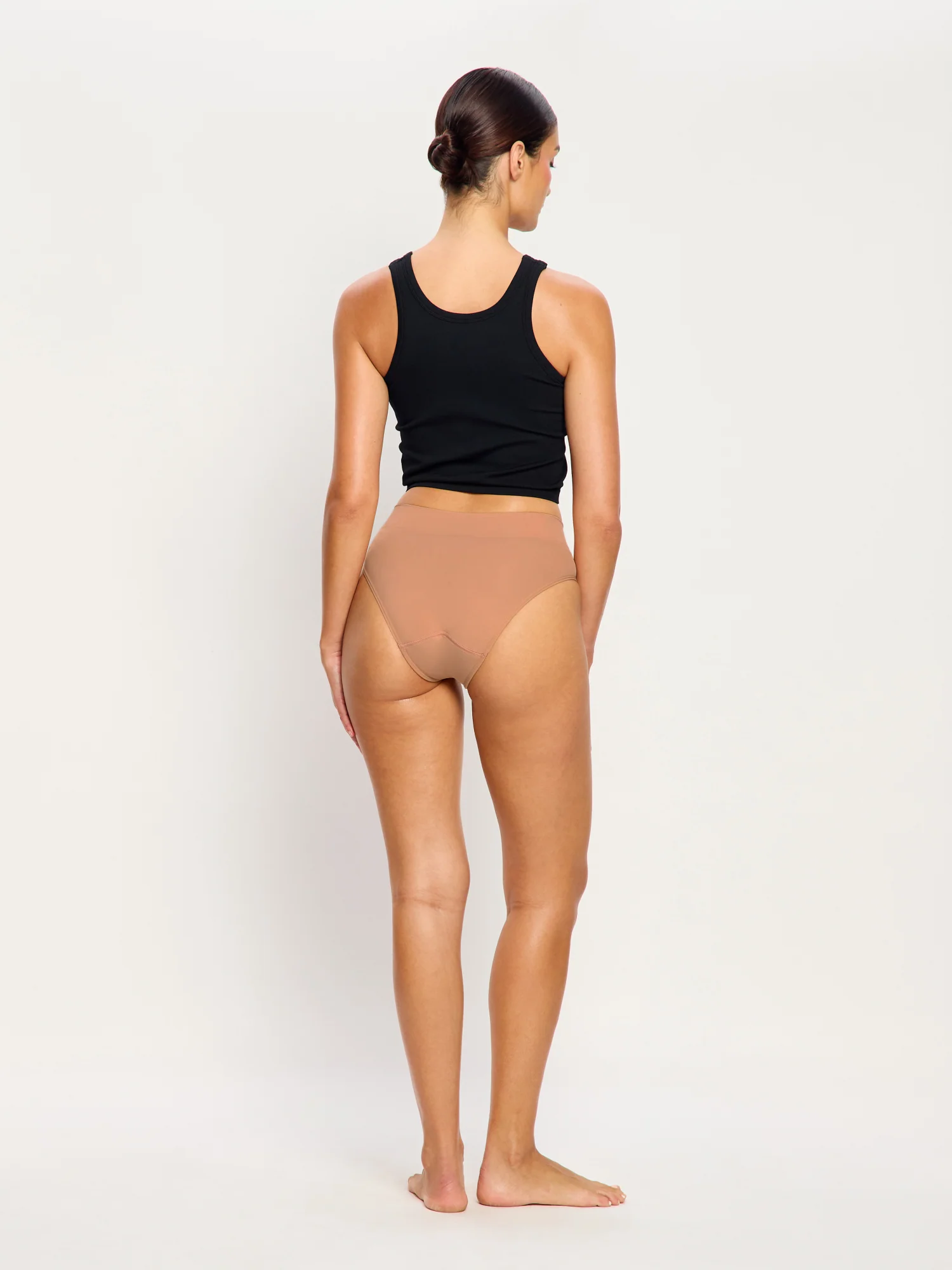 ModiComfort Seamless Cheeky Brief Light Italian Clay - Image 4