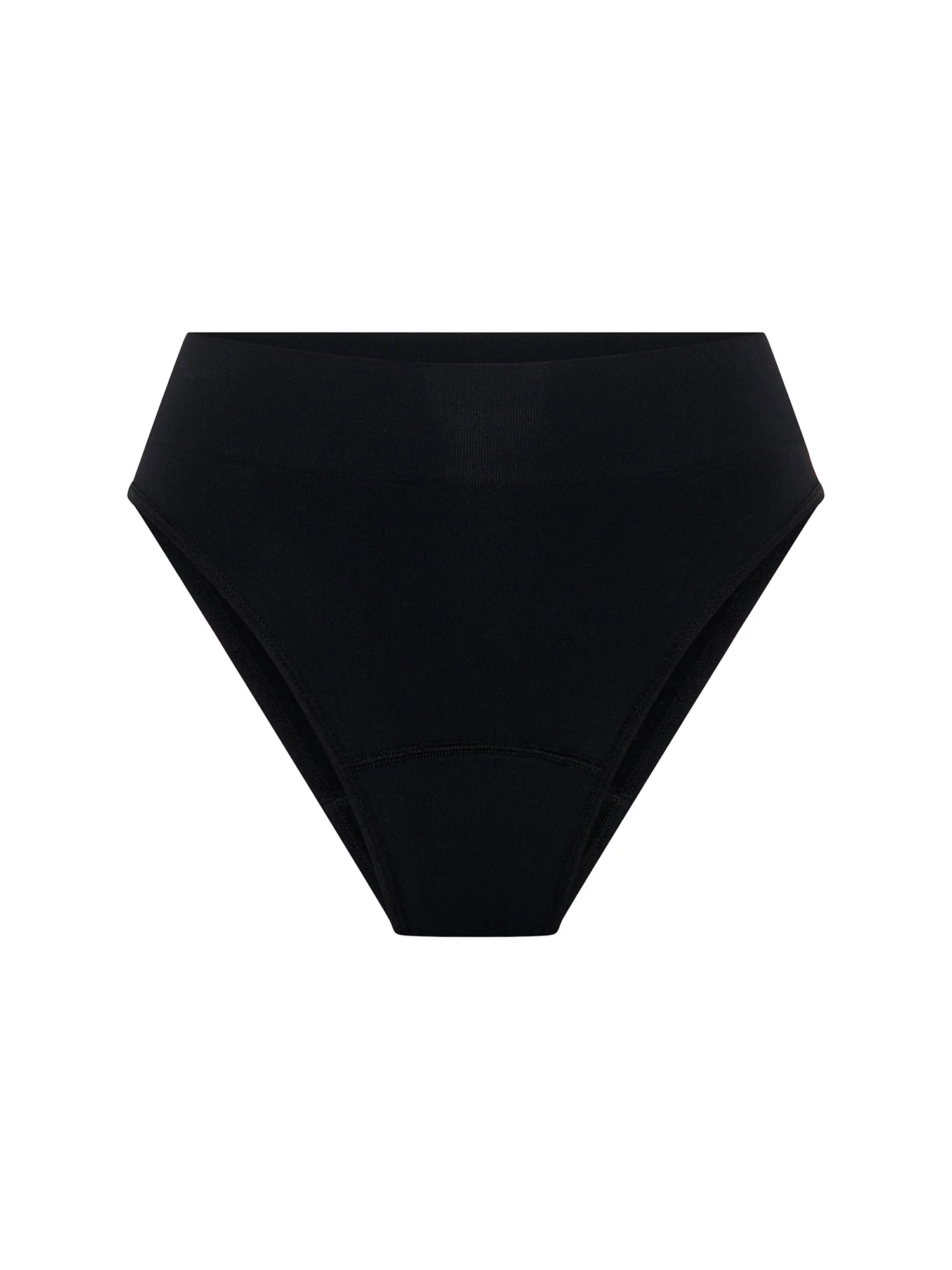 ModiComfort Seamless Hi-Leg Brief Moderate Black - Image 6