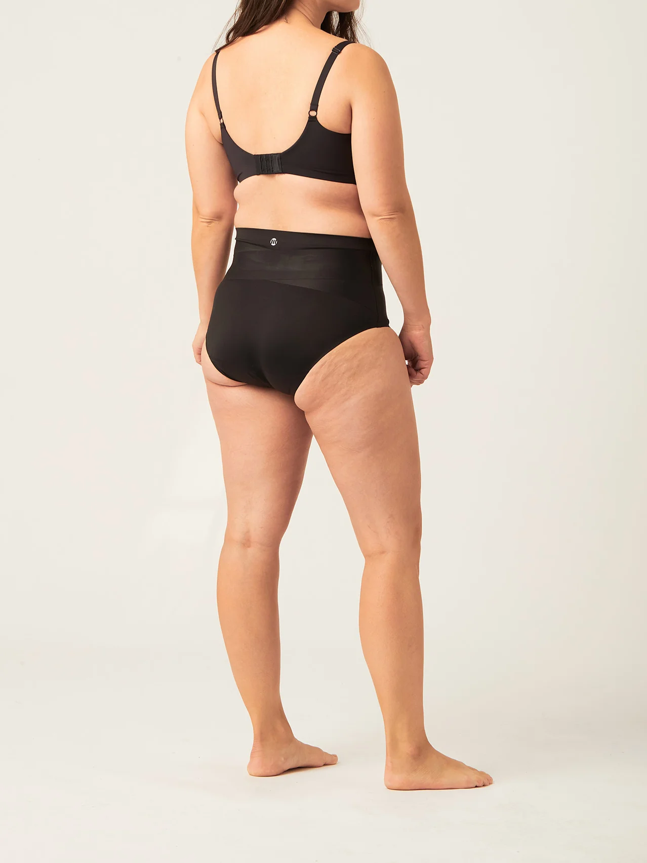 Postpartum Control Brief Moderate Black - Image 3