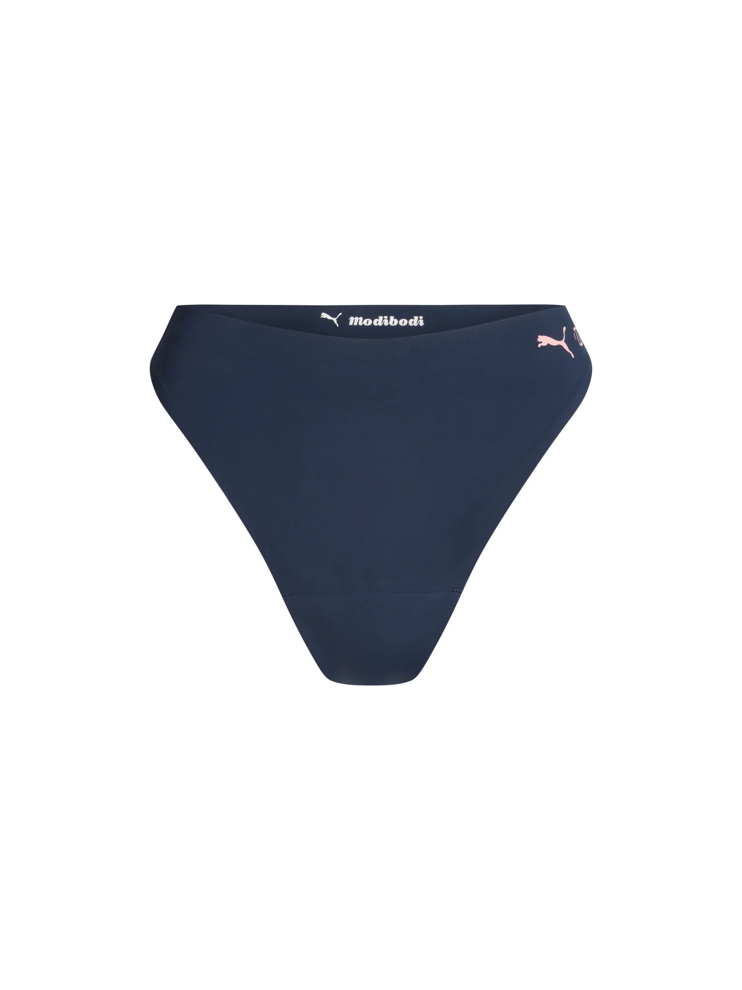Puma X Modibodi Seamfree Active Hi Waist Thong Light Midnight 3 Pack - Image 8