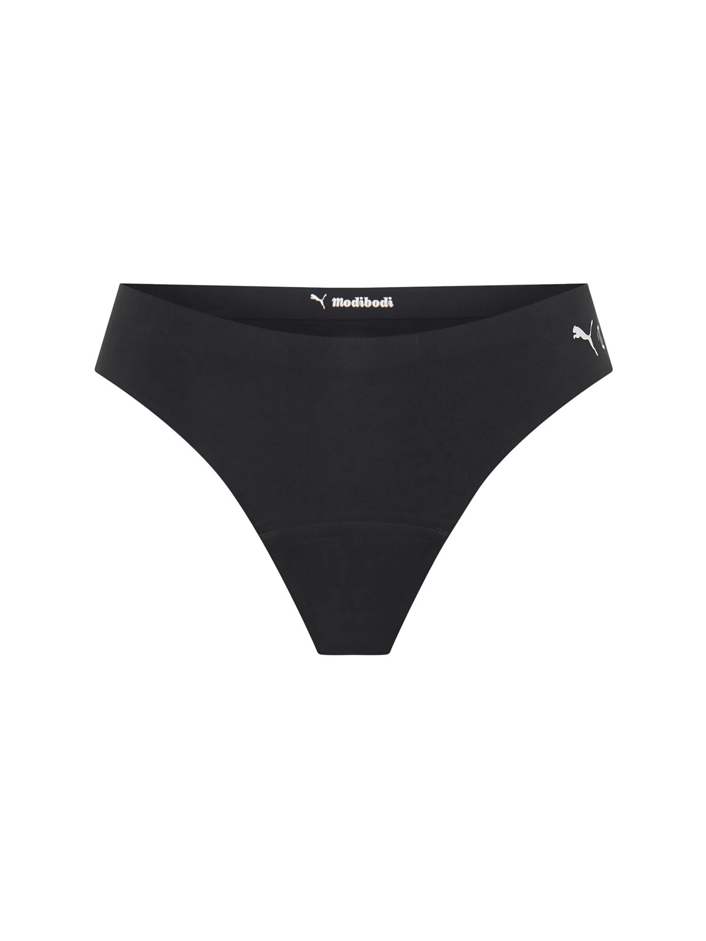 Puma X Modibodi Seamfree Active Thong Light Onyx Grey - Image 4