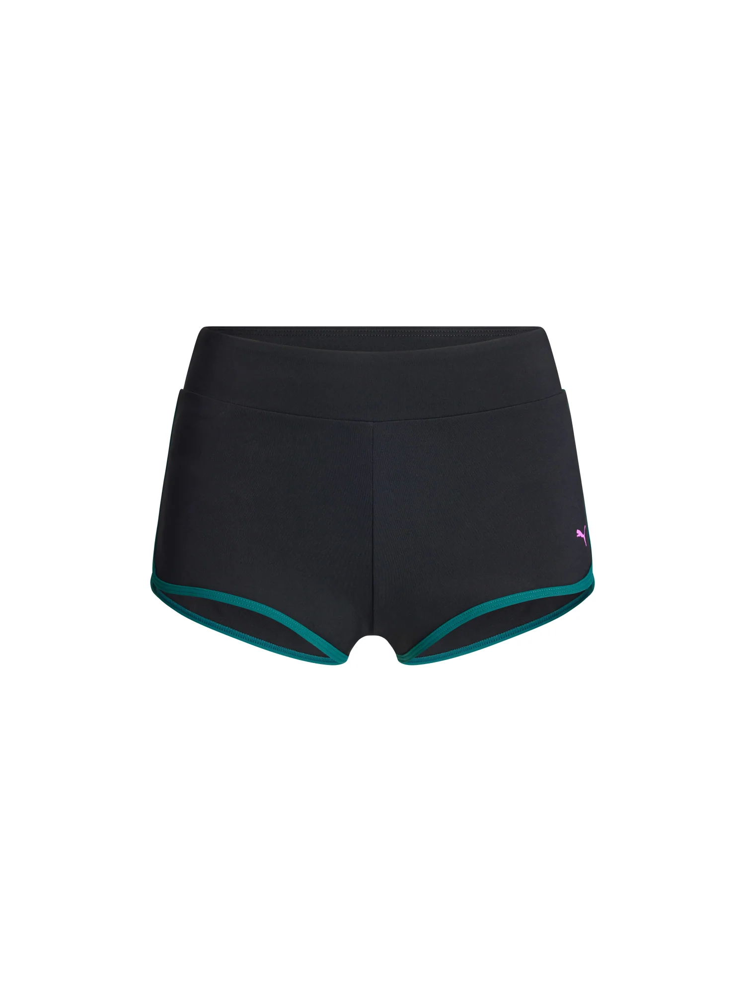 Puma X Modibodi Swimwear Scoop Bikini Top & Short Black Orchid - Image 10
