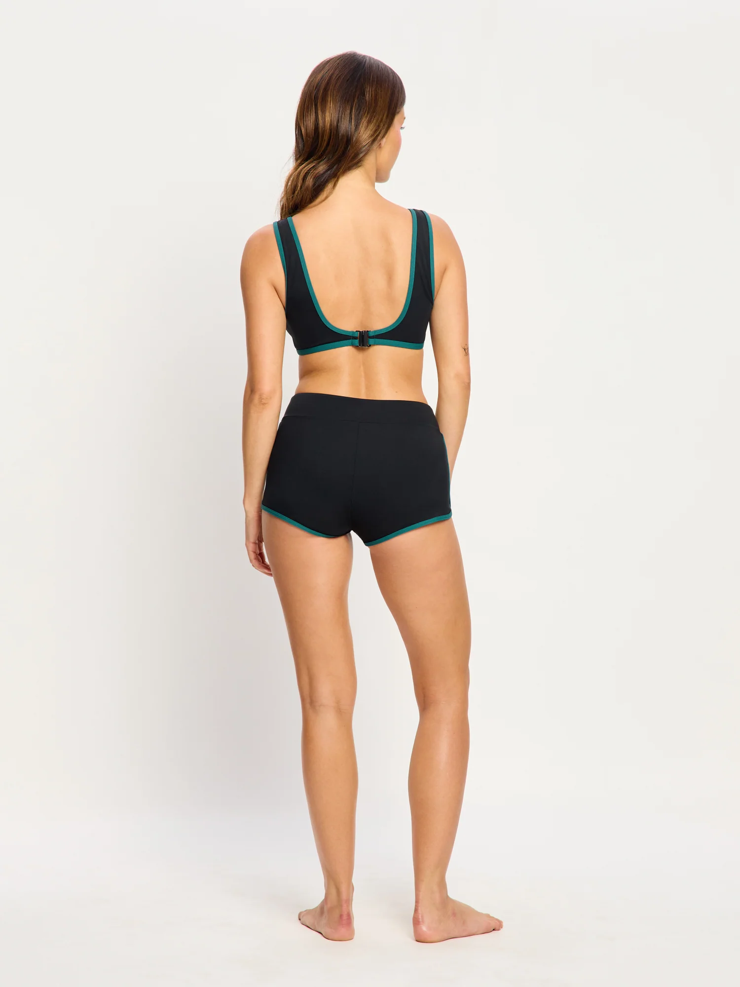 Puma X Modibodi Swimwear Short Super Black Orchid - Image 3