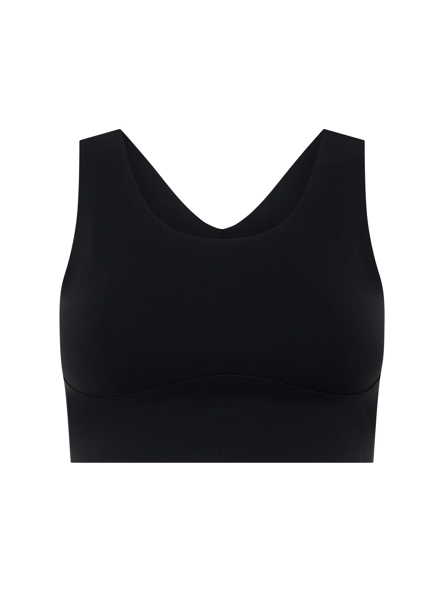 Sculpted Y Back Crop Black - Image 10