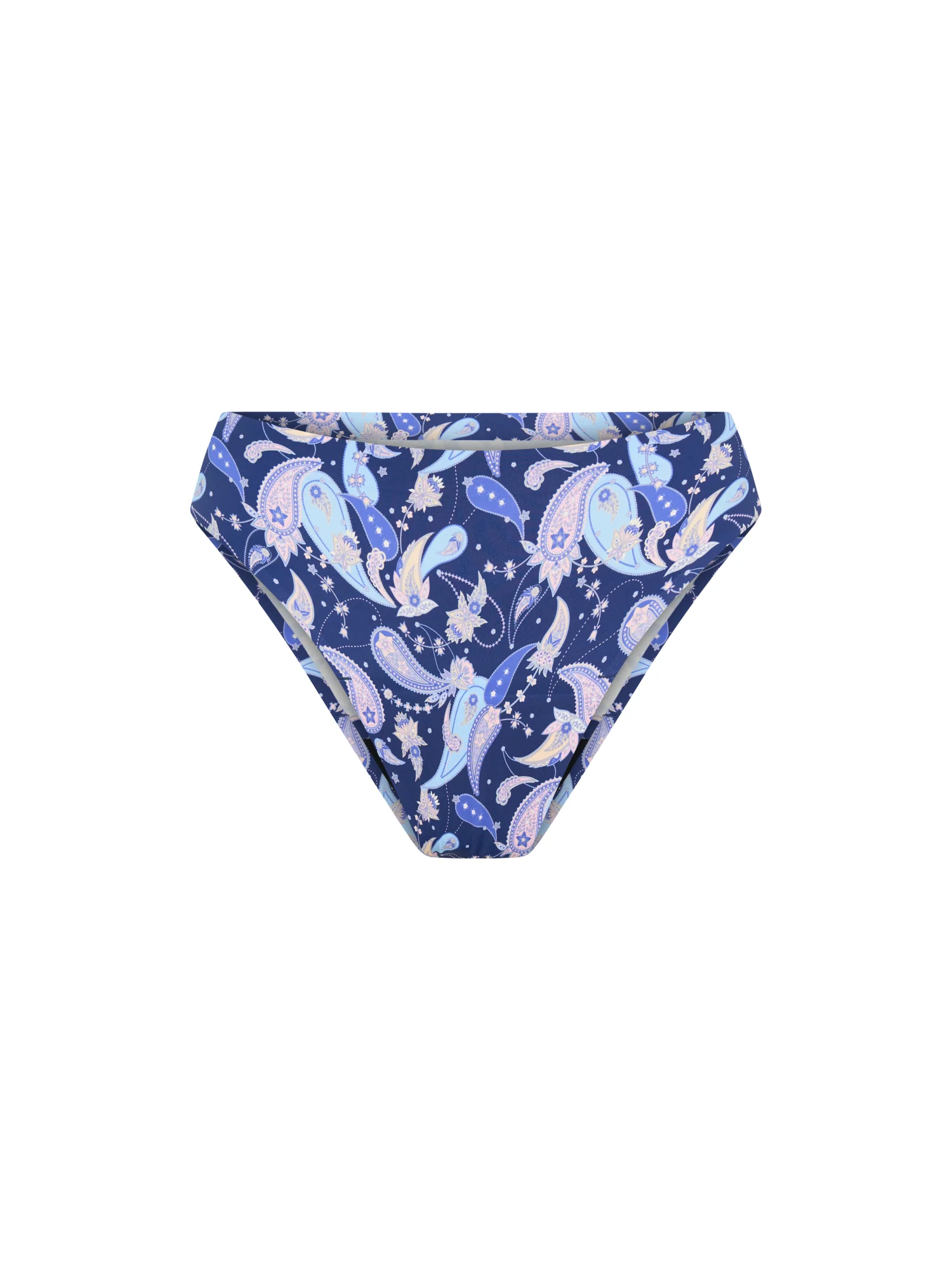 Seamfree Bikini Moderate Opulent Paisley Navy - Image 7