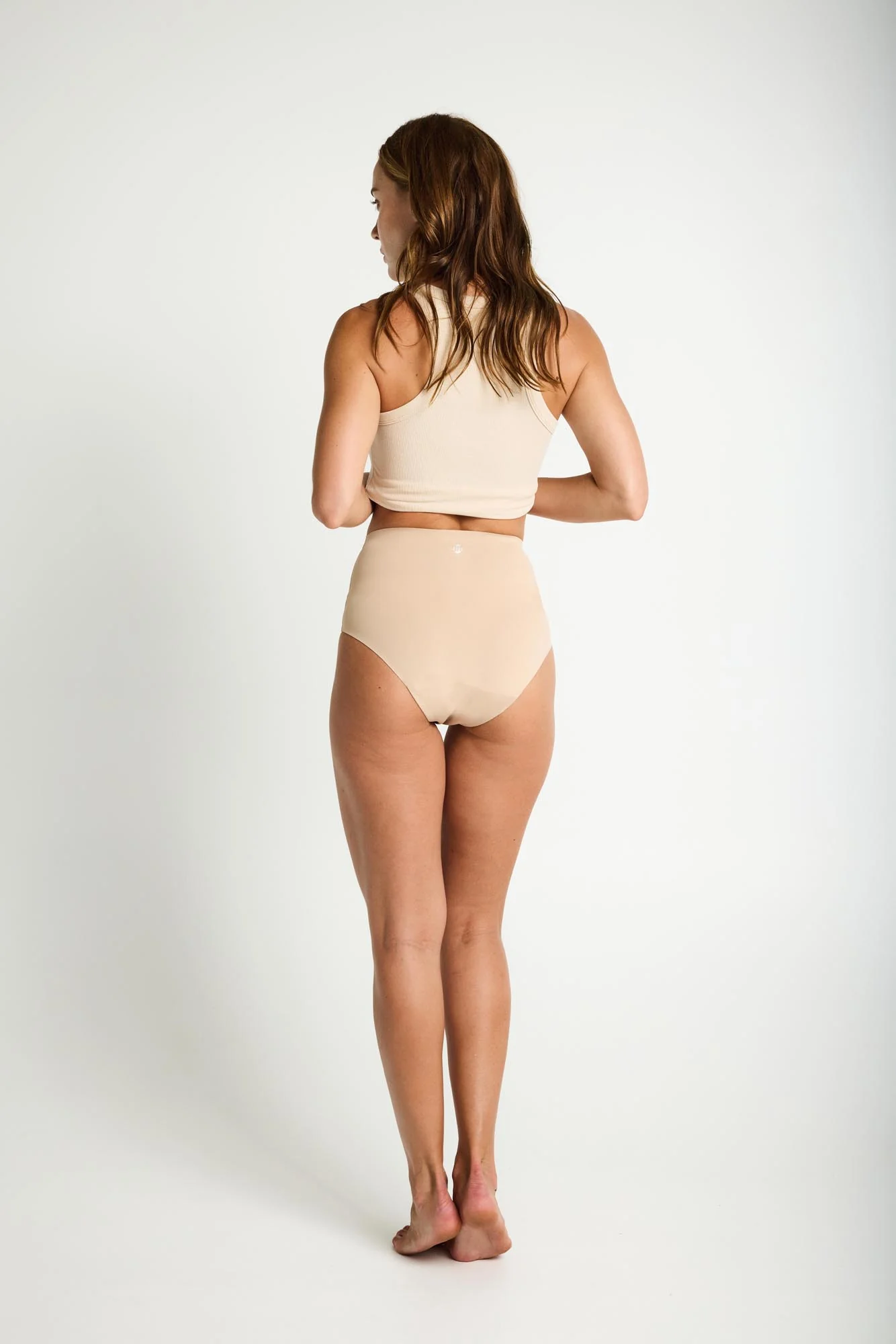 Seamfree Full Brief Moderate Cashew - Image 3