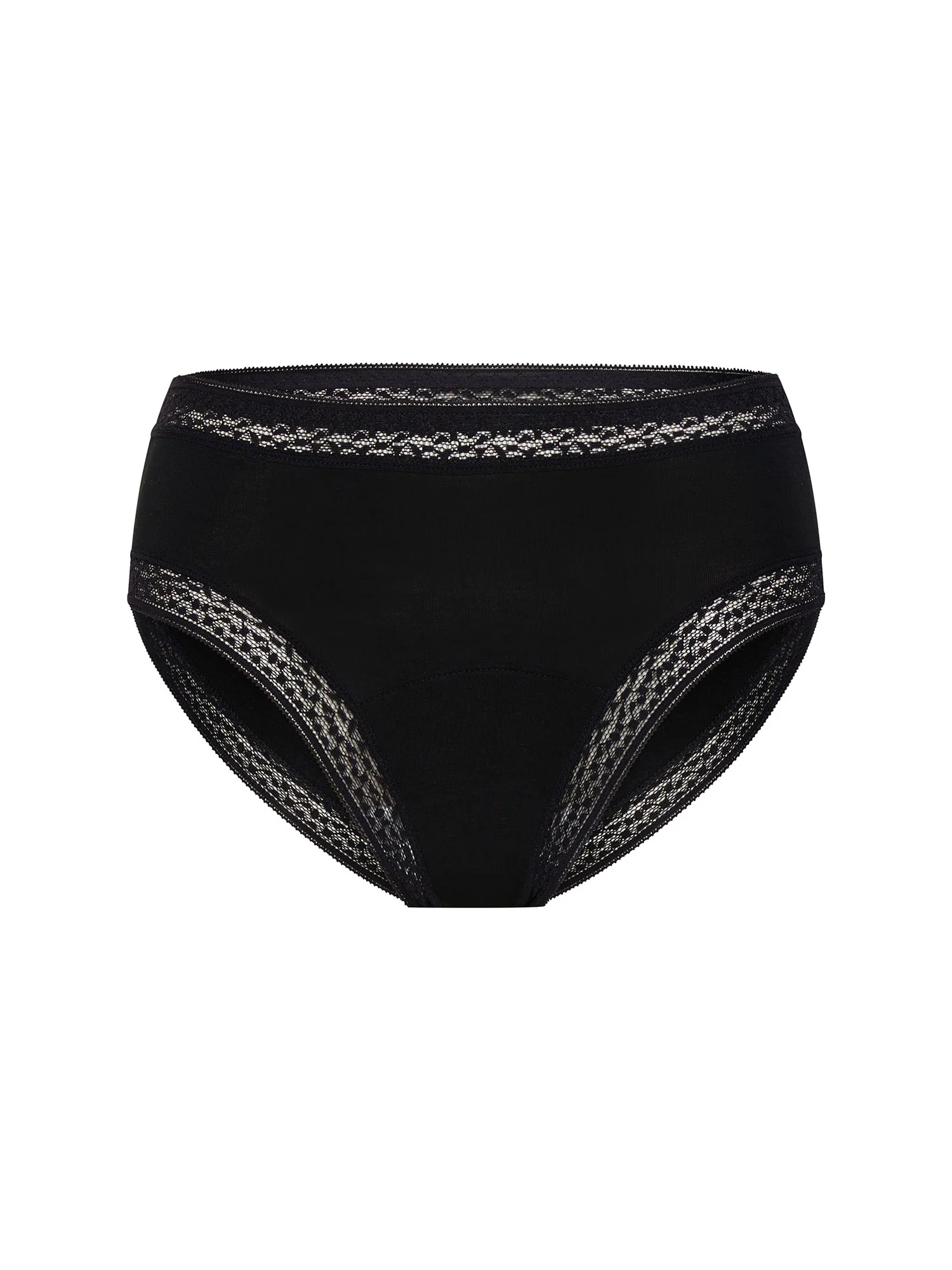 Sensual Boyleg Light Black Lace - Image 13