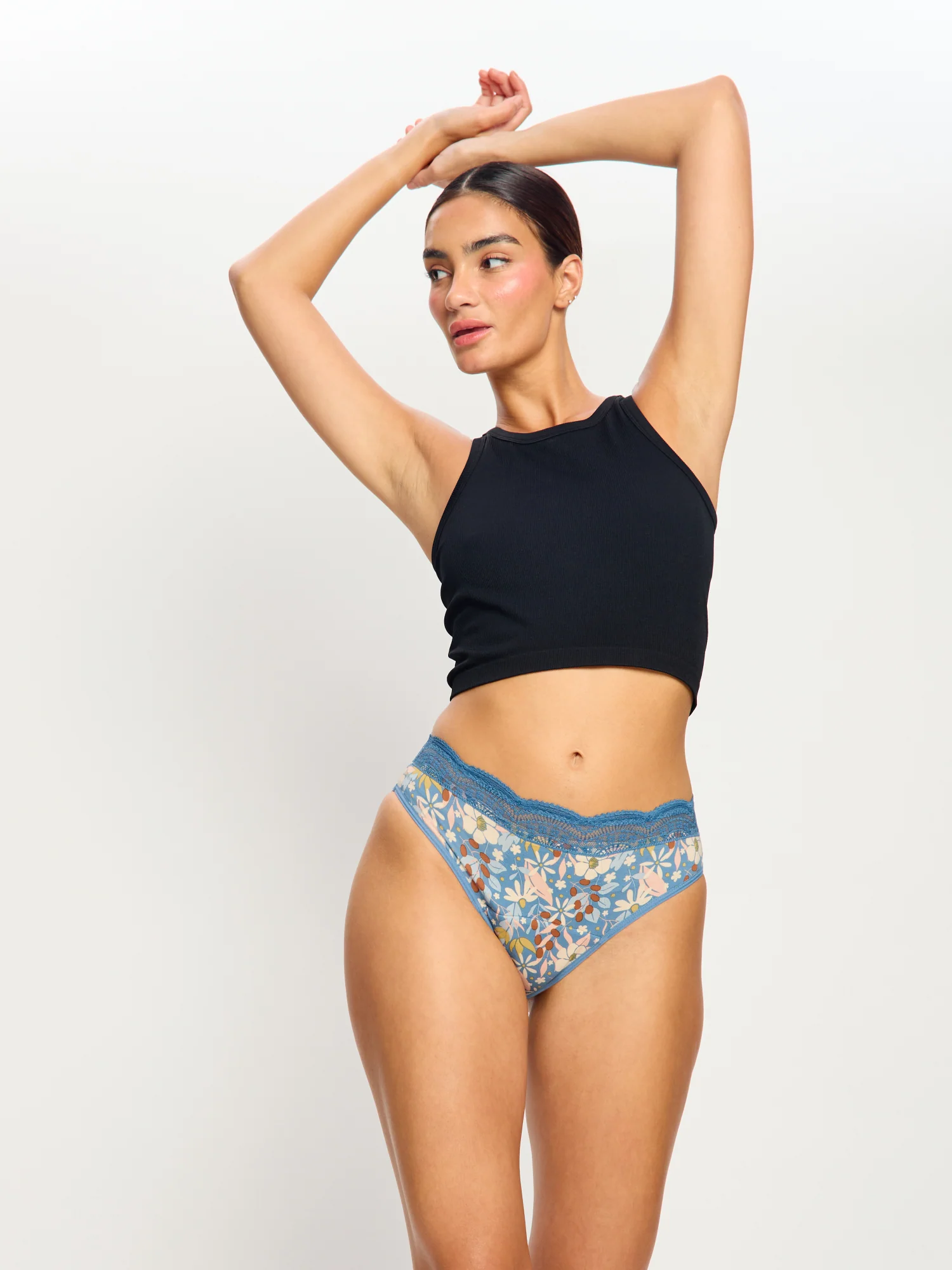 Sensual Hi Waist Bikini Super Botanical Garden - Image 4