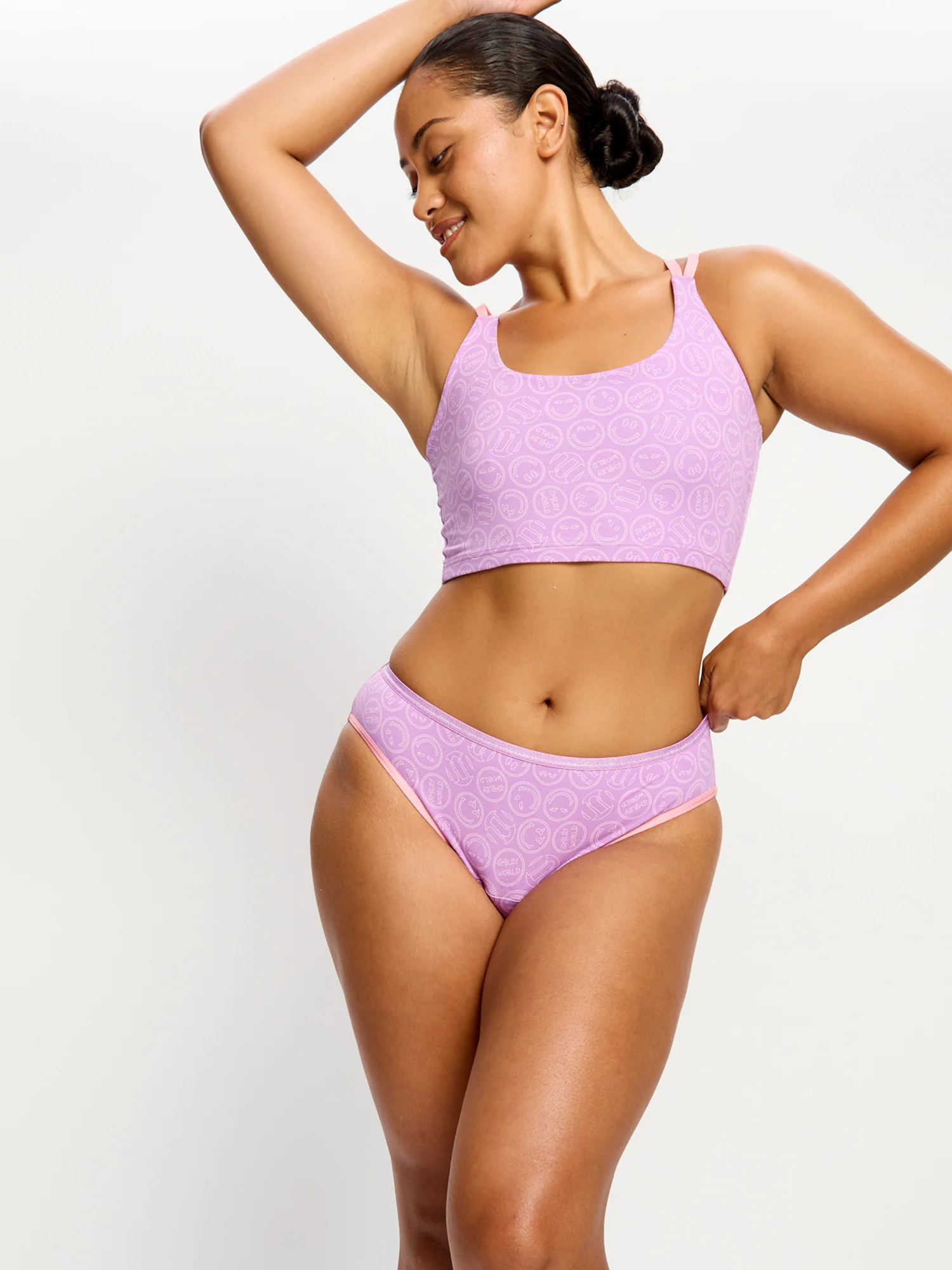 SmileyWorld® | Modibodi Cheeky Brief Moderate Violet - Image 2