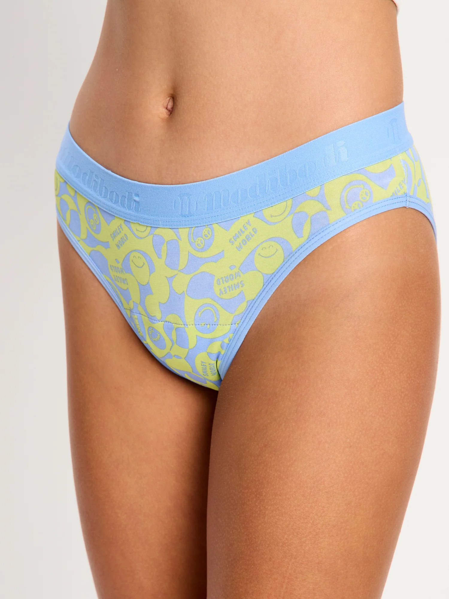 SmileyWorld® | Modibodi Teen Hipster Bikini Moderate Groovy Green - Image 4