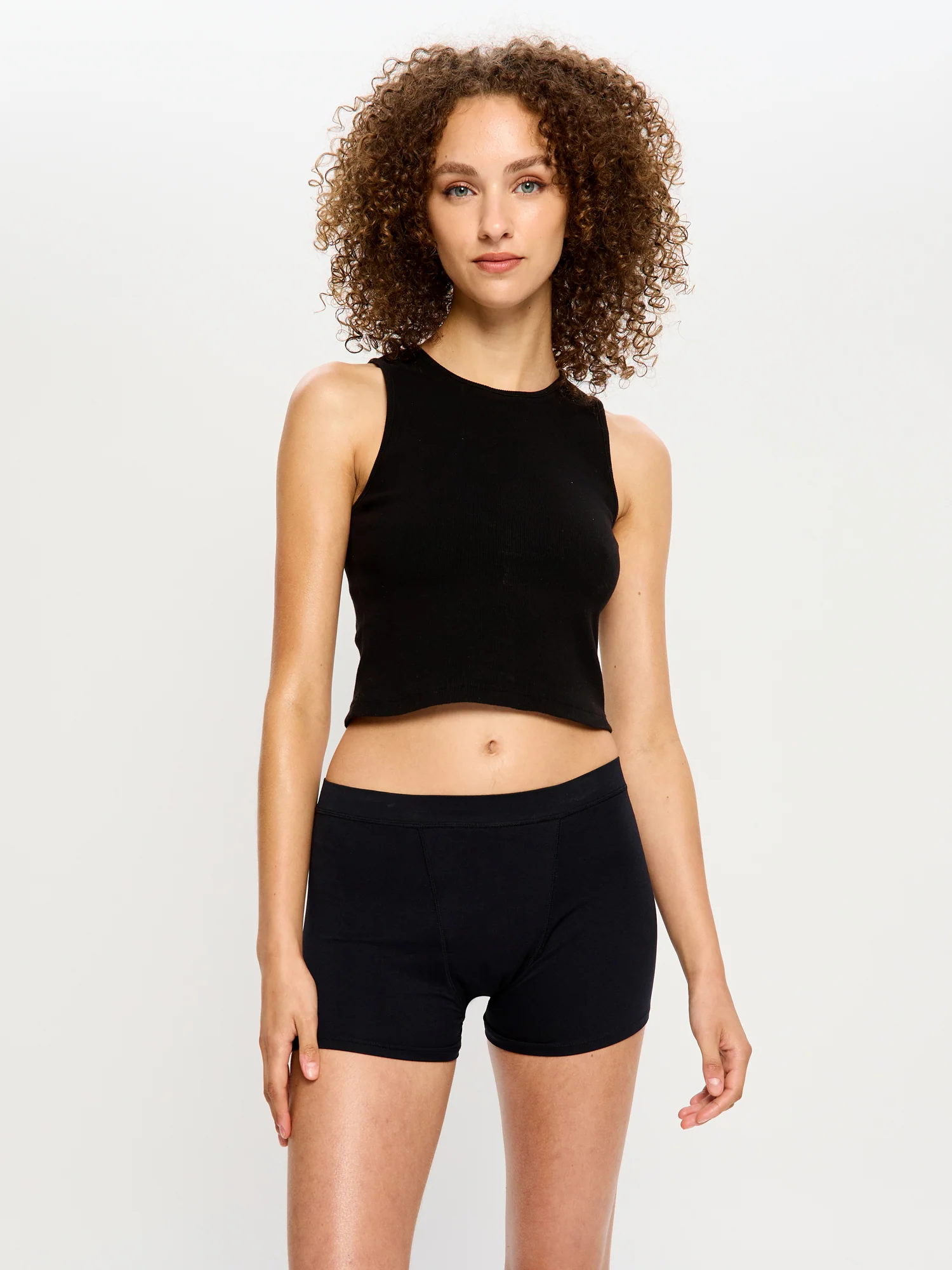 Soft Stretch Seamless Boyshort 2 Pack Super Black - Image 3