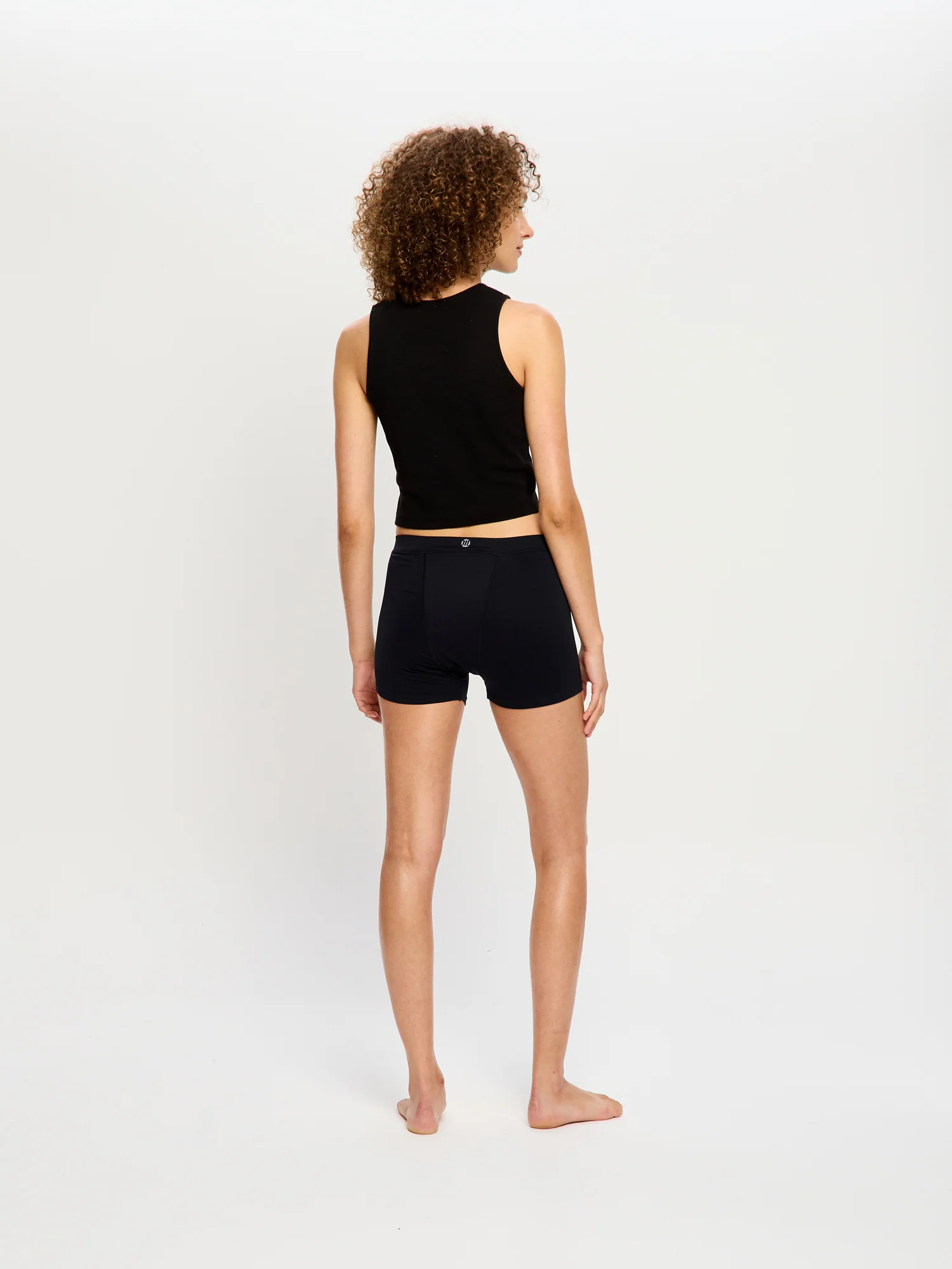 Soft Stretch Seamless Boyshort 3 Pack Super Black - Image 8