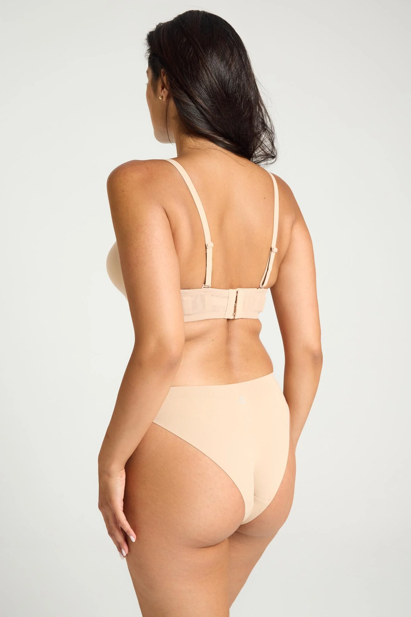 Sweat-Proof Bra Moisture Wicking Cashew - Image 4