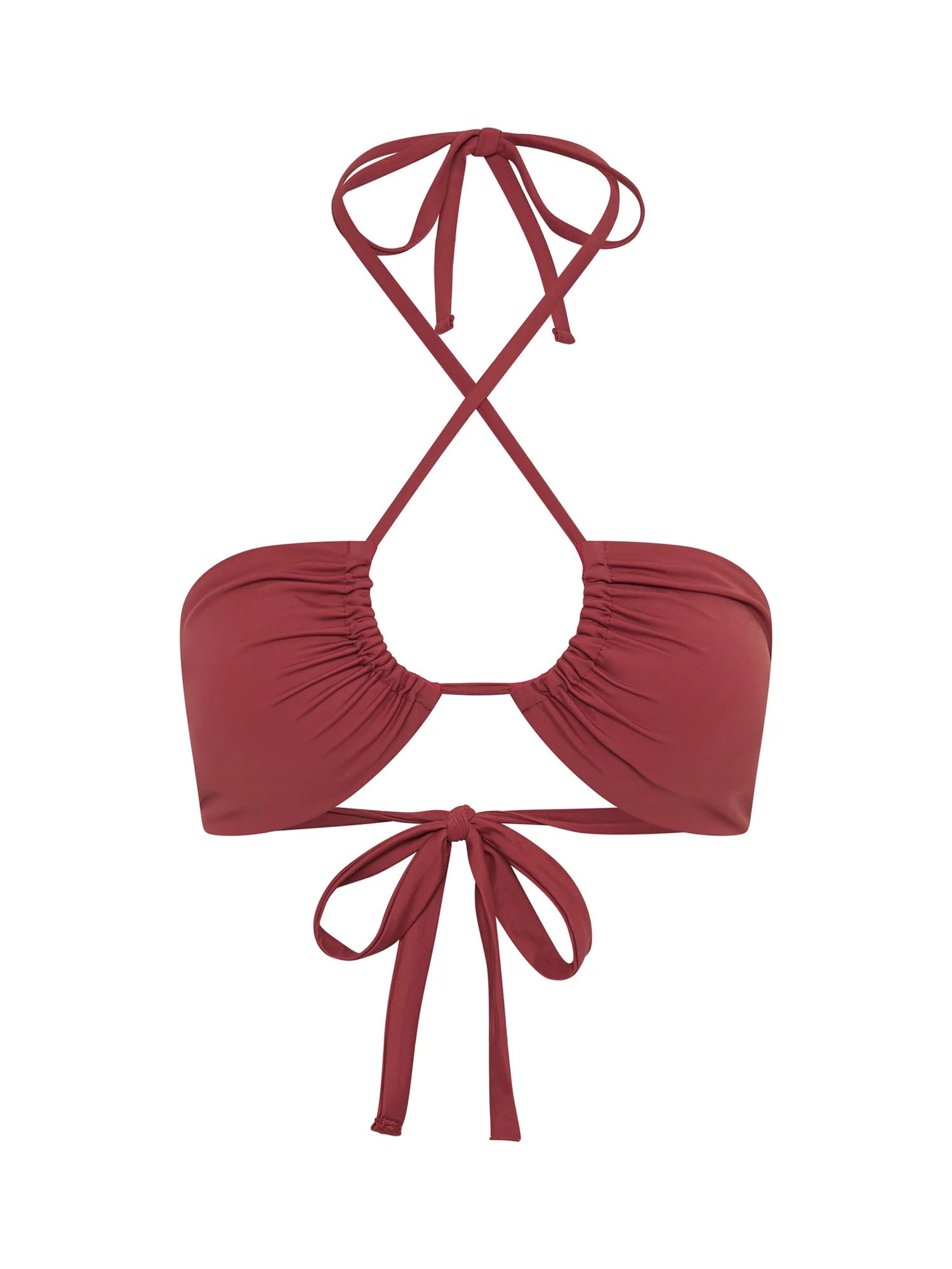Swimwear Multiway Bikini Top Sahara Red - Image 7