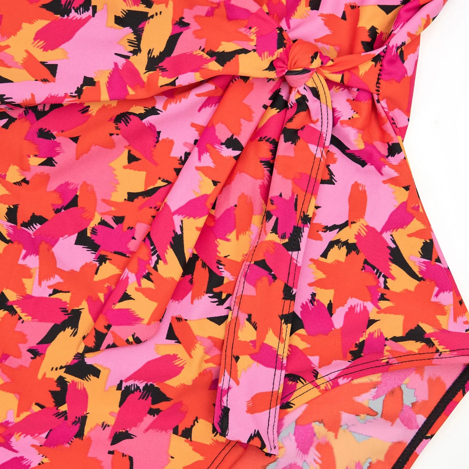 Swimwear Wrap One Piece Light Bloom Multi - Image 9