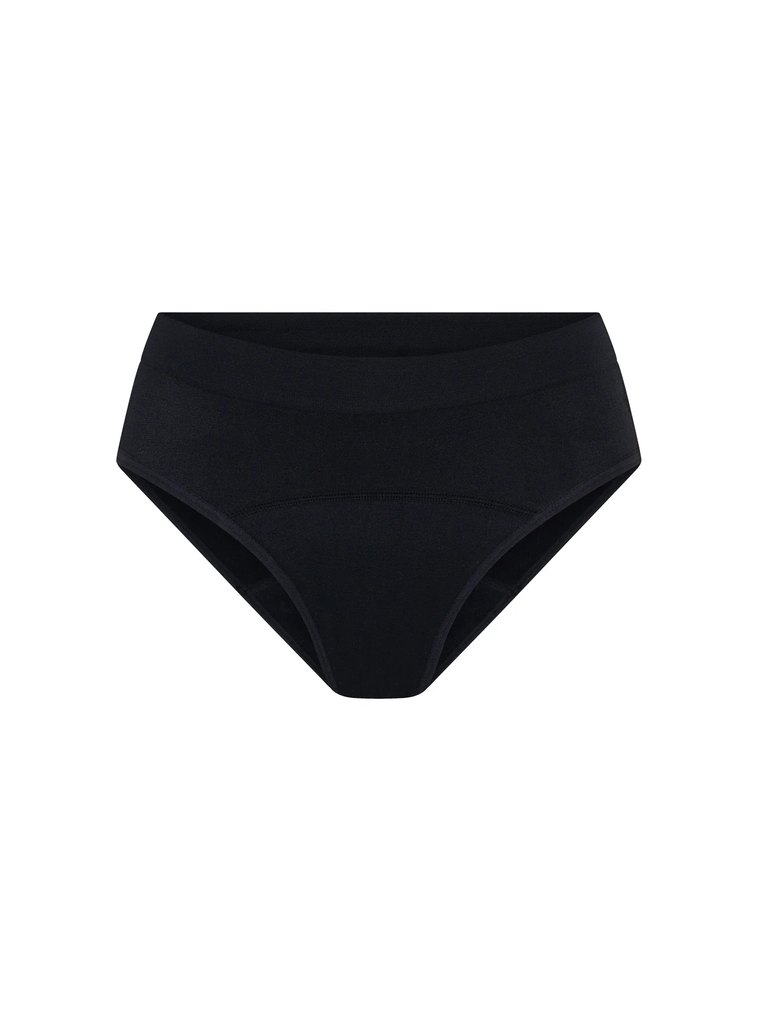 Teen Soft Stretch Seamless Hipster Bikini 3 Pack Moderate Black - Image 9