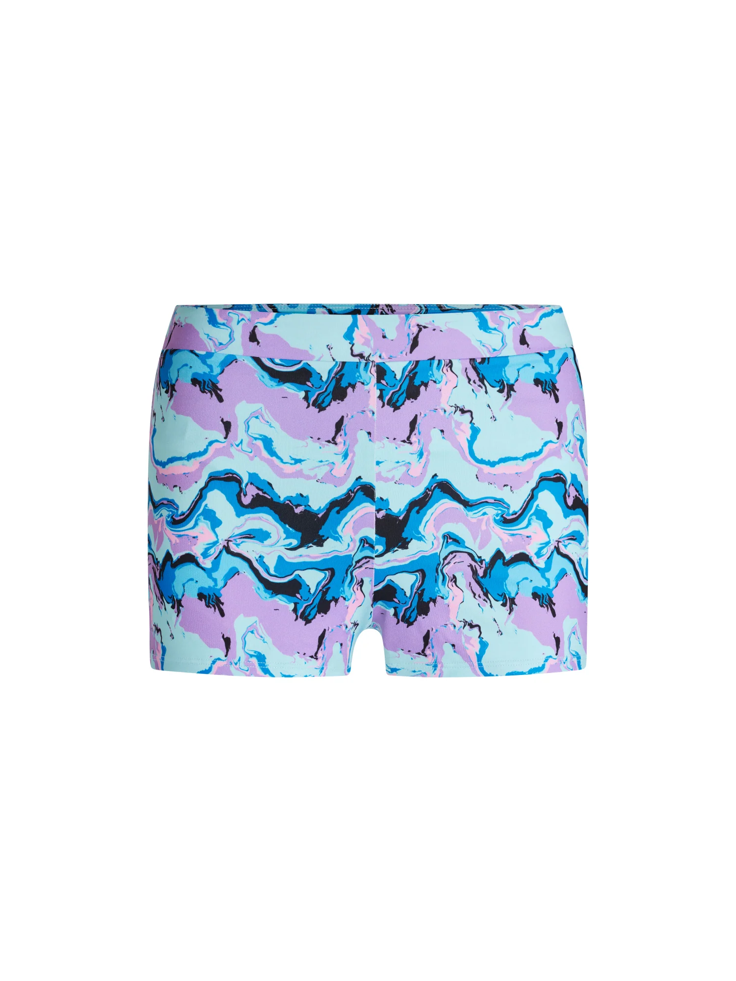 Teen Swimwear Performance Reversible Crop Top & Hi Waist Short Set - Image 11