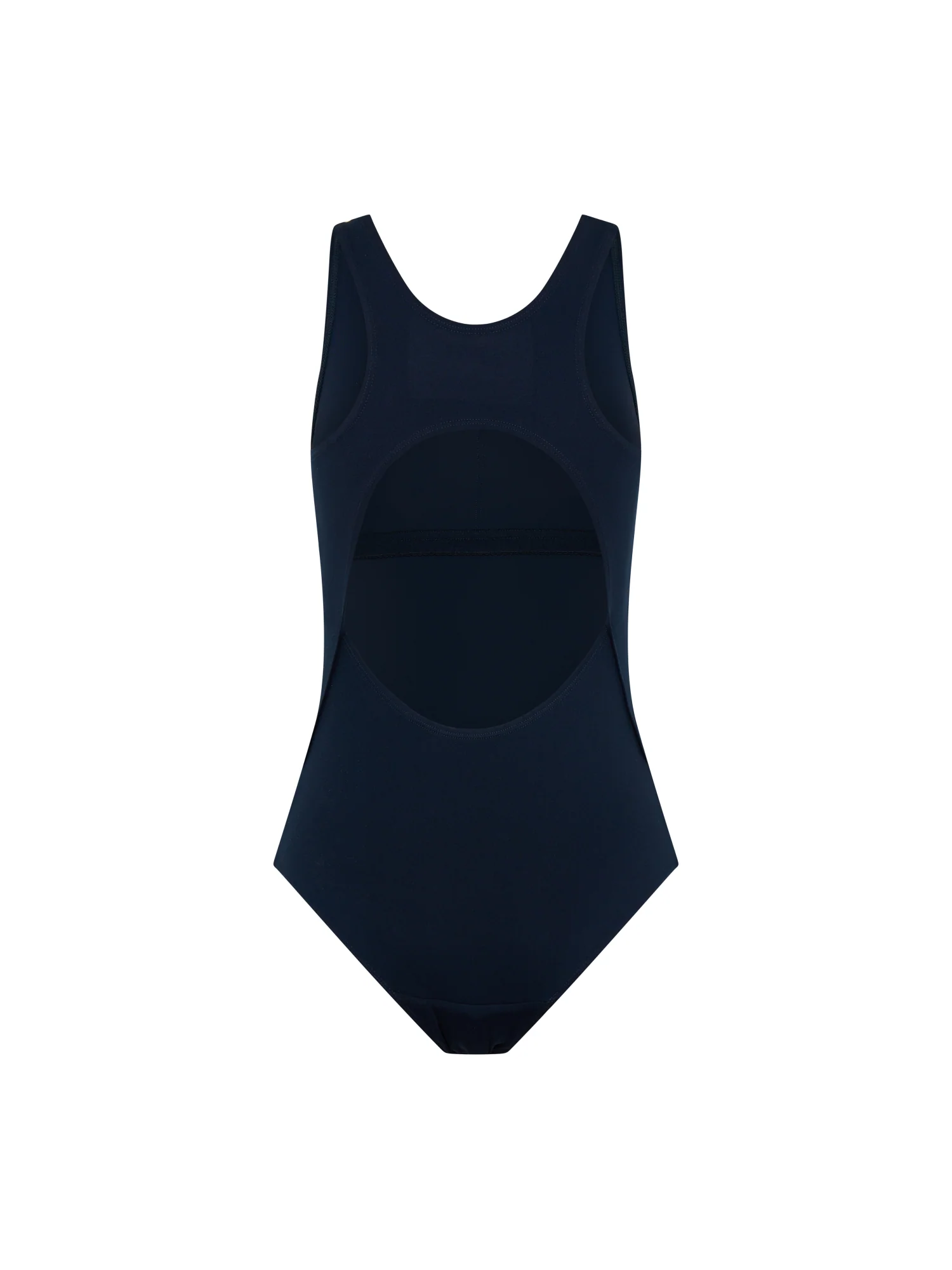 Teen Swimwear Performance Racerback One Piece Super Navy Blue - Image 8