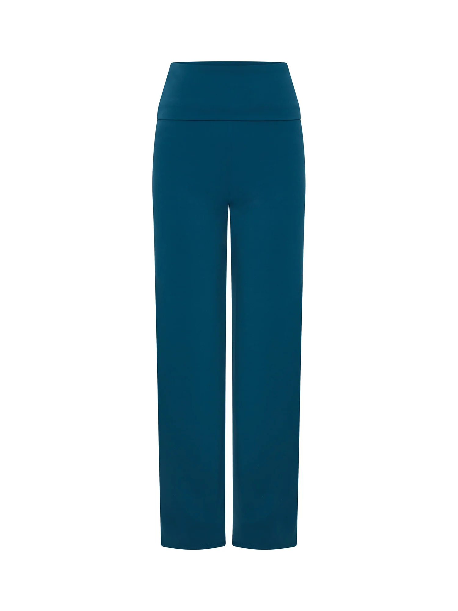 Wide Leg Lounge Pant Teale Blue - Image 9